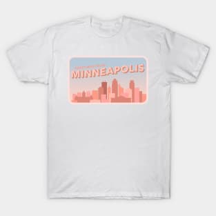 Greetings From Minneapolis Minnesota Retro Day T-Shirt